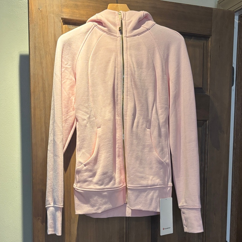 Lululemon Strawberry Milkshake Full Zip Scuba NWT